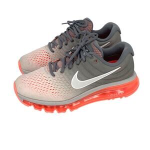 Nike Air Max Running Shoes Pure Platinum Hot Lava Gray/Pink Womens 7
